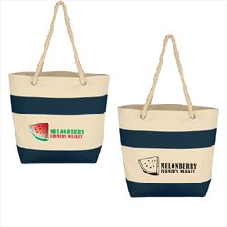 JH3276 Cruising Tote With Rope Handles And Custom Imprint